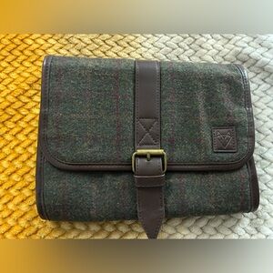 ASHBY & BRANT Wool Blend Dopp Bag travel toiletry men’s bag.